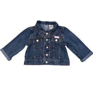 Guess baby Blue Denim Jacket 3/6m